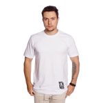 Camiseta Masculina Estampa Radical Skate Branca