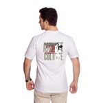 Camiseta Masculina Estampa Street Branca 