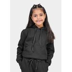 Moletom Canguru Infantil Preto