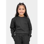 Moletom Infantil Careca Preto