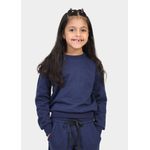 Moletom Canguru Infantil Azul Marinho
