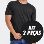 Kit 2 Camisetas Masculinas Básicas