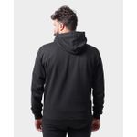 Blusa De Moletom Masculino Canguru Preto