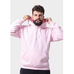 Blusa De Moletom Masculino Canguru Rosa