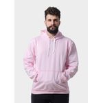 Blusa De Moletom Masculino Canguru Rosa