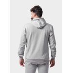 Blusa De Moletom Masculino Canguru Cinza Mescla