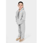Moletom Canguru Infantil Cinza