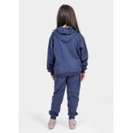 Conjunto Moletom Infantil Canguru Azul Marinho 