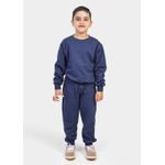 Moletom Infantil Careca Azul Marinho