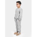 Moletom Infantil Careca Cinza