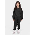 Moletom Infantil Careca Preto