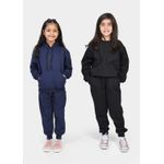 Calça Moletom Infantil Azul Marinho