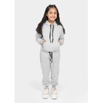 Calça Moletom Infantil Cinza