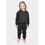 Moletom Infantil Careca Preto