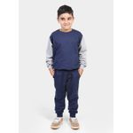 Moletom Infantil Careca Duo Azul