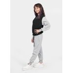 Moletom Infantil Careca Duo Cinza