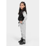 Moletom Infantil Careca Duo Cinza