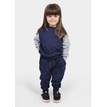 Moletom Infantil Careca Duo Azul