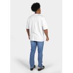 Camiseta Masculina Oversized Suedine Branca