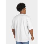 Camiseta Masculina Oversized Suedine Branca
