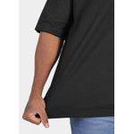 Camiseta Masculina Oversized Suedine Preta