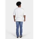 Camiseta Masculina Oversized Suedine Off White