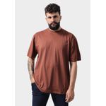 Camiseta Masculina Oversized Marrom