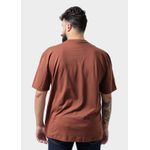 Camiseta Masculina Oversized Marrom