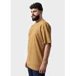 Camiseta Masculina Oversized Mostarda