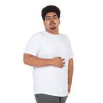 Kit 2 Camisetas Masculinas Basicas Plus Size 