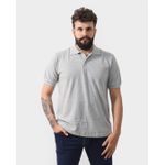 Camisa Polo Masculina Cinza