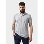 Camisa Polo Masculina Cinza