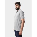 Camisa Polo Masculina Cinza