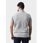 Camisa Polo Masculina Cinza