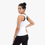 Regata Dry Fit Feminina Branca