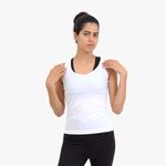 Regata Dry Fit Feminina Branca