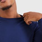 Blusa Térmica Masculina UV Azul