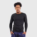 Blusa Térmica Masculina Uv Preta