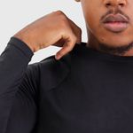 Blusa Térmica Masculina Uv Preta