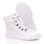 Bota Infantil Metal Branco Tenehi 