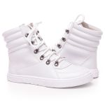 Bota Infantil Metal Branco Tenehi 