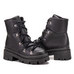 Bota Tratorada Preto Cadarço Corda Tenehi