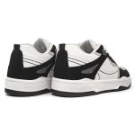 Tênis Casual Street Court Branco e Preto