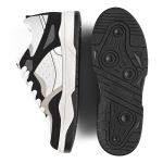 Tênis Casual Street Court Branco e Preto