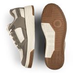 Tênis Street Flip Logus Taupe e Champanhe