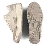 Tênis Casual Street Fend Champanhe e Gelo