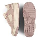 Tênis Casual Street Fend Champanhe e Rosê