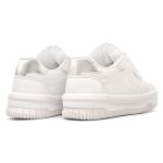 Tênis Casual Elevate Branco e Prata