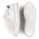 Tênis Casual Elevate Branco e Prata