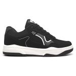 Tênis Casual Street Fusion Preto e Branco